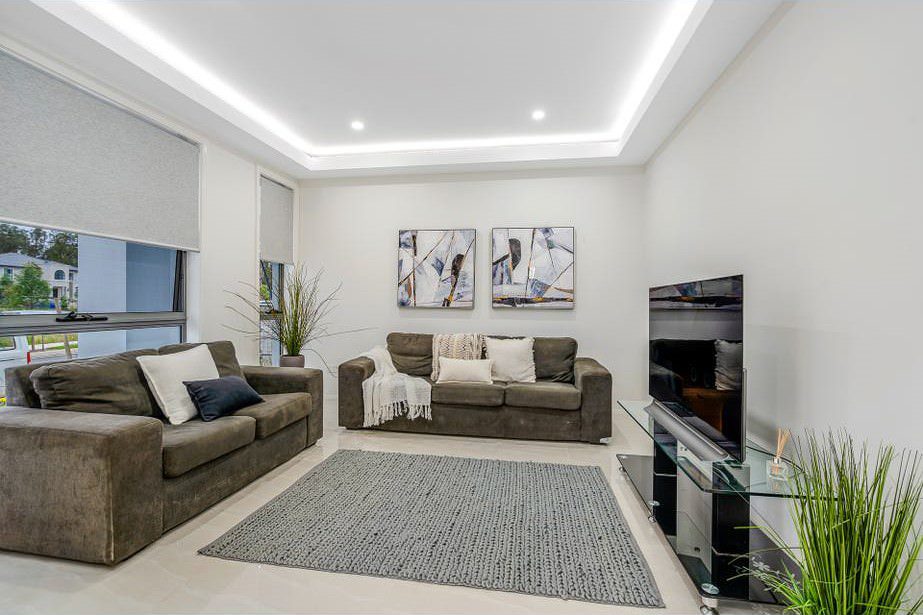 Interior painting work